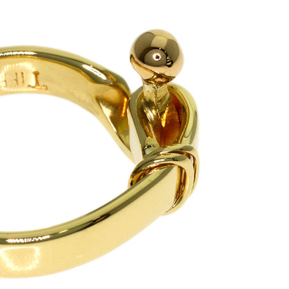 TIFFANY&Co. Hook & Eye Ring K18 Yellow Gold Ladies [Used]