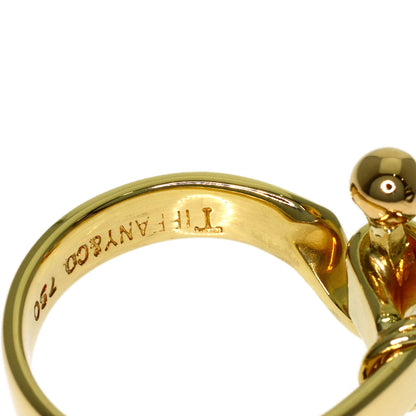 TIFFANY&Co. Hook & Eye Ring K18 Yellow Gold Ladies [Used]