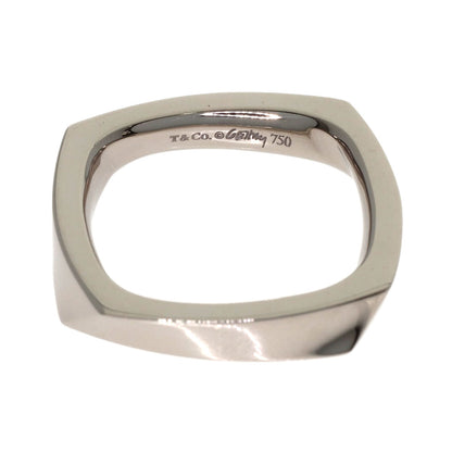TIFFANY&Co. Frank Gehry Torque Narrow Ring K18 White Gold Ladies [Used]