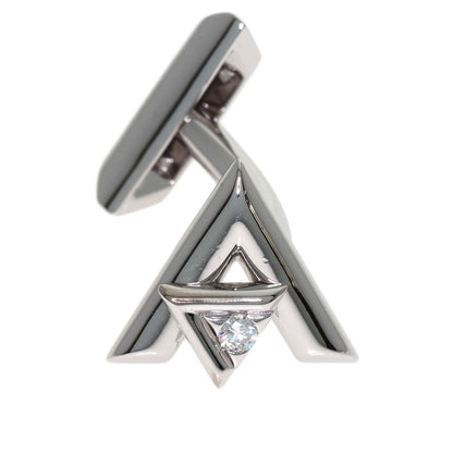 LOUIS VUITTON Vault One Diamond cuffs K18 White Gold mens [Used]