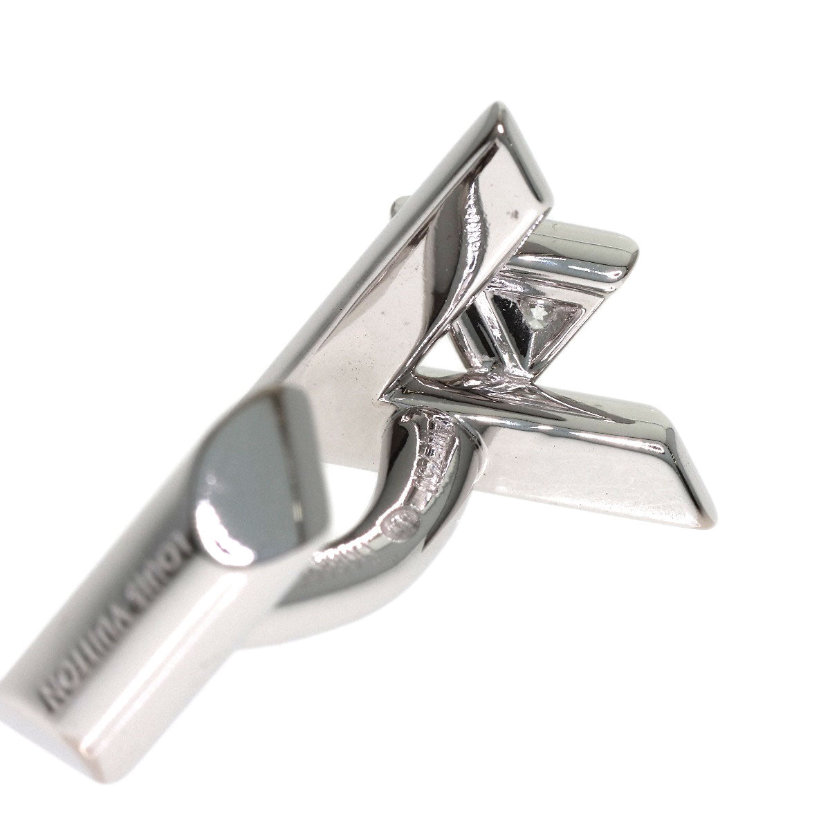 LOUIS VUITTON Vault One Diamond cuffs K18 White Gold mens [Used]