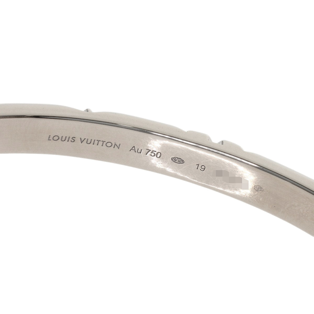 LOUIS VUITTON Bracelet LV Volt Multi #19 Bracelet K18 White Gold Ladies [Used]