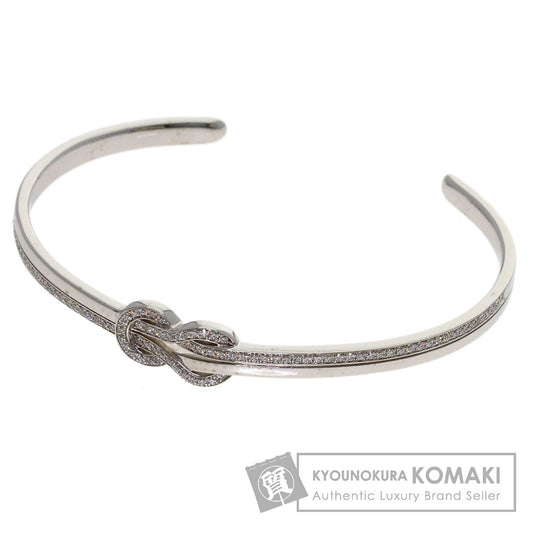FRED Chance Infinie Diamond Bangle #15 Bracelet K18 White Gold Ladies [Used]
