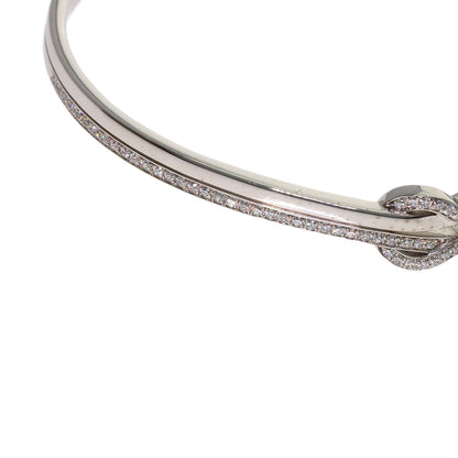 FRED Chance Infinie Diamond Bangle #15 Bracelet K18 White Gold Ladies [Used]