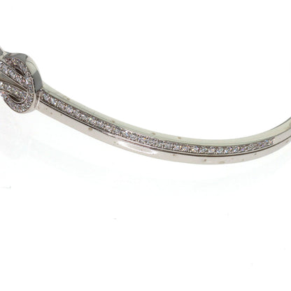 FRED Chance Infinie Diamond Bangle #15 Bracelet K18 White Gold Ladies [Used]