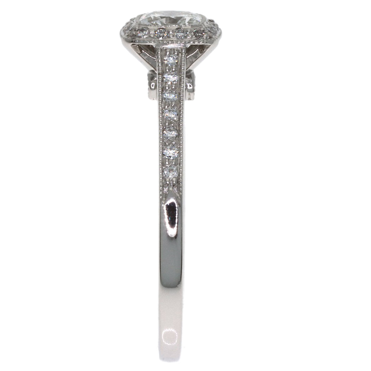 TIFFANY&Co. Legacy Diamond Ring Platinum PT950 Ladies [Used]