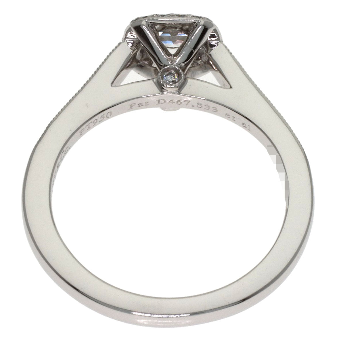TIFFANY&Co. Legacy Diamond Ring Platinum PT950 Ladies [Used]