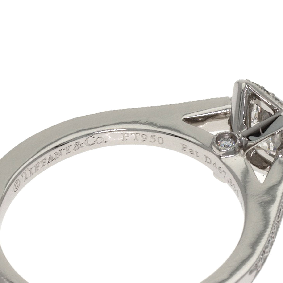 TIFFANY&Co. Legacy Diamond Ring Platinum PT950 Ladies [Used]