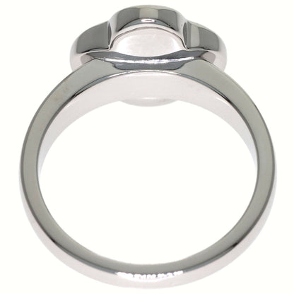 Van Cleef & Arpels Pure Alhambra Small Model Diamond Ring K18 White Gold Ladies [Used]