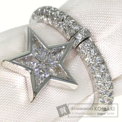 CHANEL Comet Diamond Ring K18 White Gold Ladies [Used]
