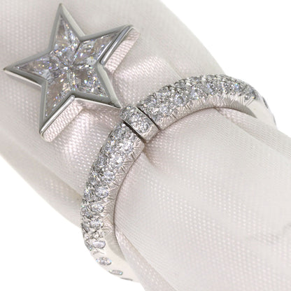 CHANEL Comet Diamond Ring K18 White Gold Ladies [Used]