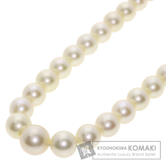 MIKIMOTO Pearl Pearl Necklace K14 Yellow Gold Ladies [Used]