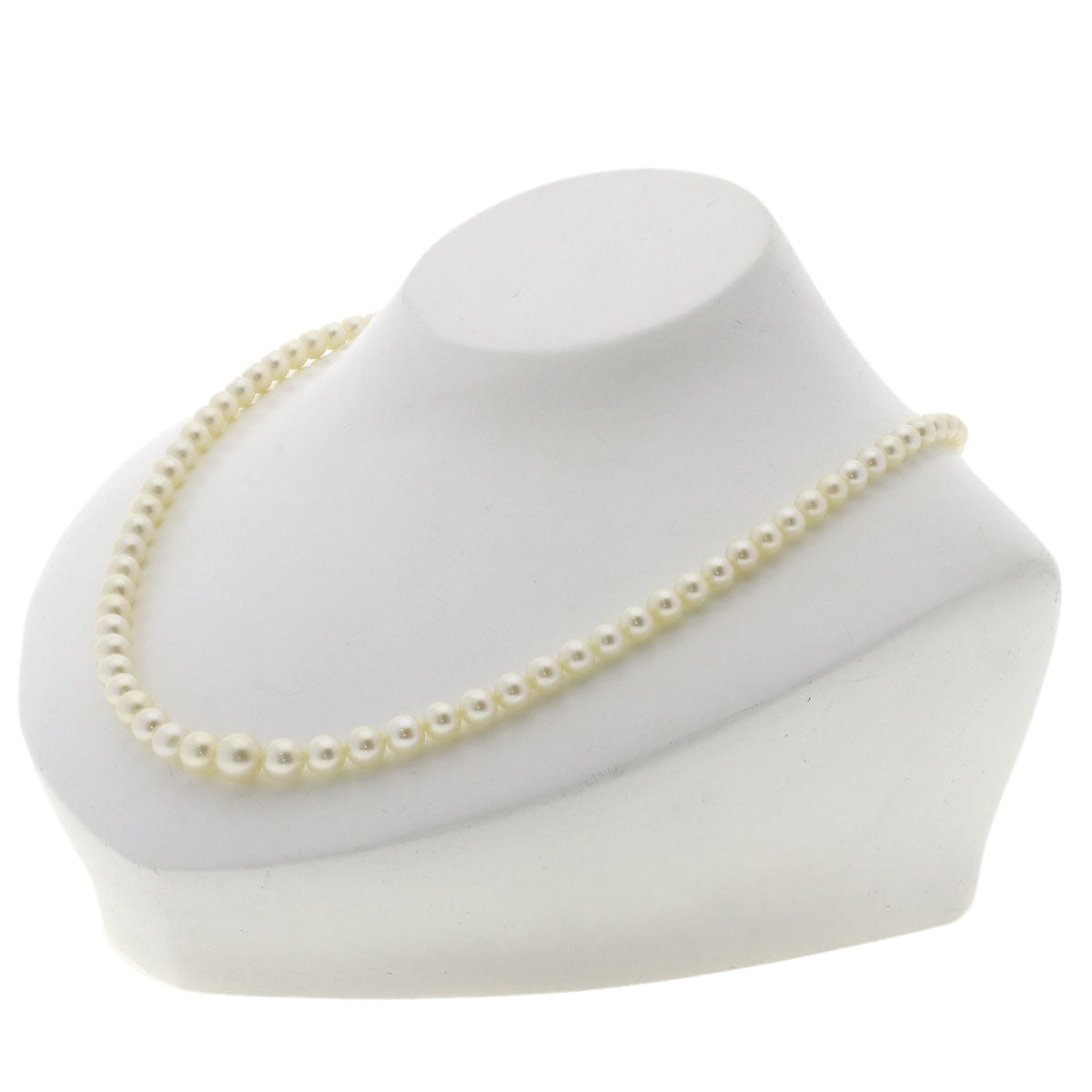 MIKIMOTO Pearl Pearl Necklace K14 Yellow Gold Ladies [Used]