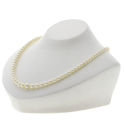 MIKIMOTO Pearl Pearl Necklace K14 Yellow Gold Ladies [Used]
