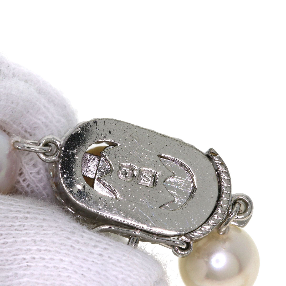 TASAKI Pearl Pearl Necklace Silver Ladies [Used]
