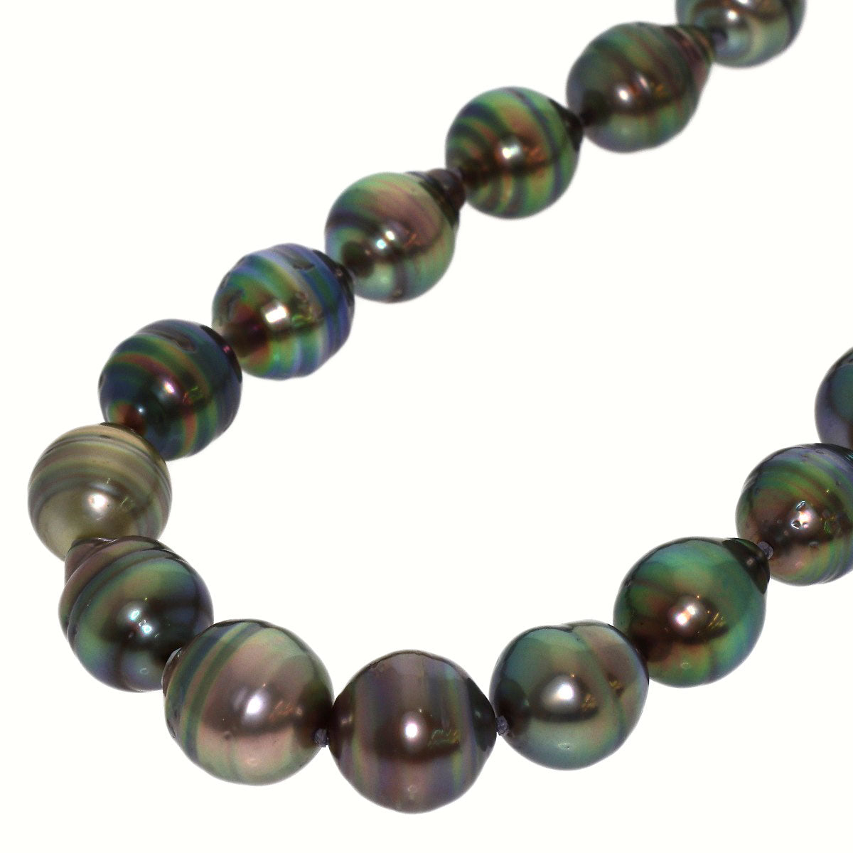 TASAKI Baroque Black Pearl Necklace Silver Ladies [Used]