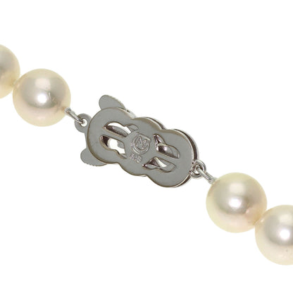 MIKIMOTO Pearl Pearl Necklace K18 White Gold Ladies [Used]