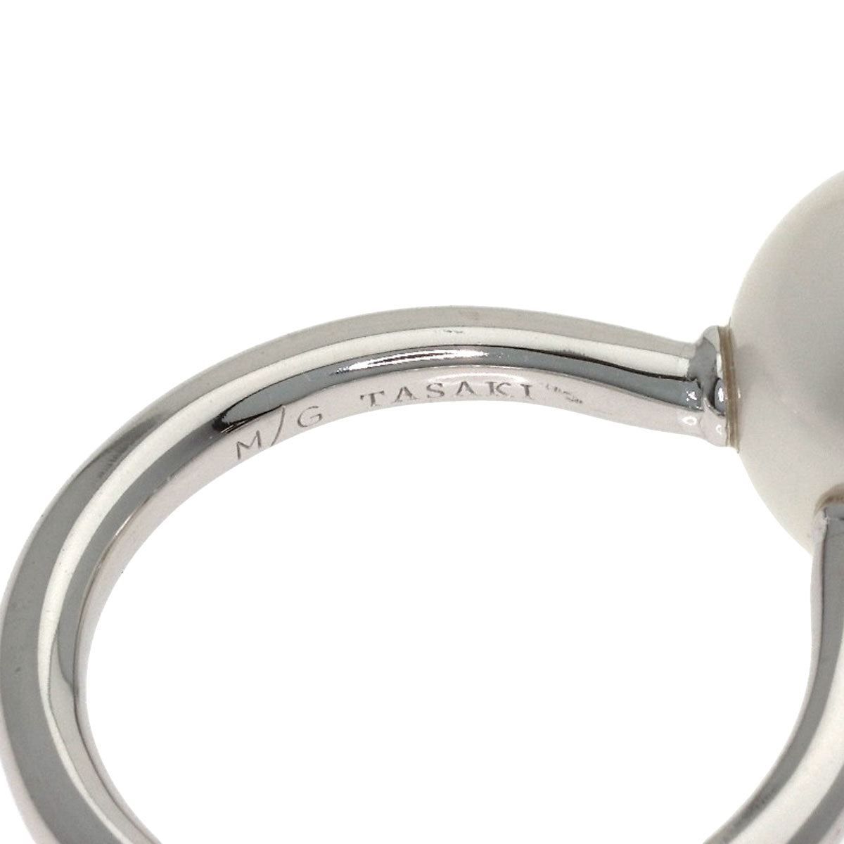 TASAKI Melanie Georgacopoulos Collection Knot Ring K18 White Gold Ladies [Used]