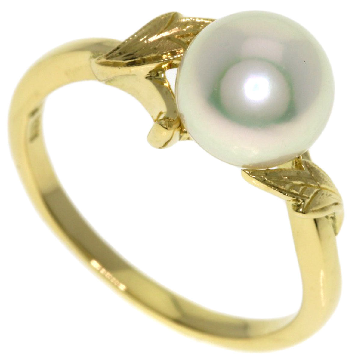 TASAKI Pearl Pearl Ring K18 Yellow Gold Ladies [Used]