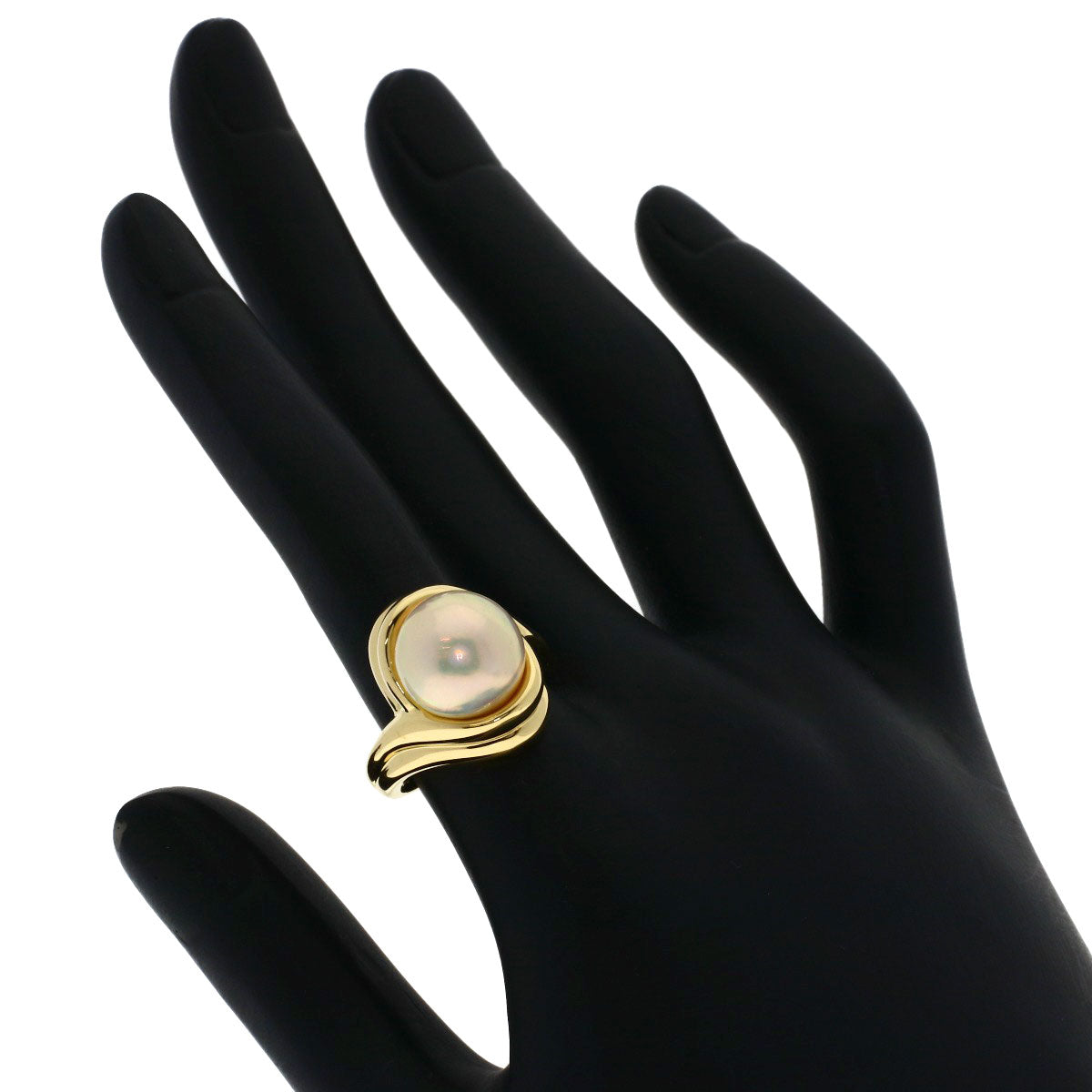 TASAKI Pearl Pearl Ring K18 Yellow Gold Ladies [Used]