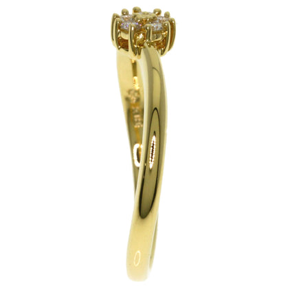 TASAKI Diamond Ring K18 Yellow Gold Ladies [Used]