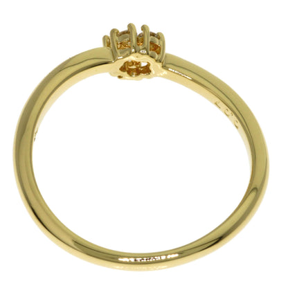 TASAKI Diamond Ring K18 Yellow Gold Ladies [Used]