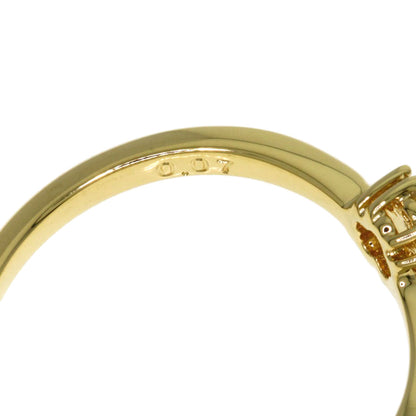 TASAKI Diamond Ring K18 Yellow Gold Ladies [Used]