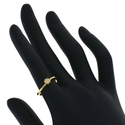 TASAKI Diamond Ring K18 Yellow Gold Ladies [Used]