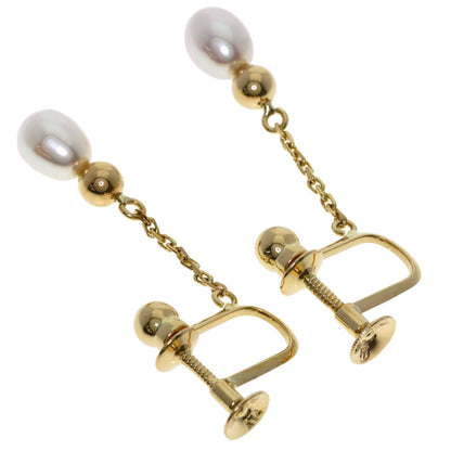TASAKI Pearl Pearl Earring K14 Yellow Gold Ladies [Used]