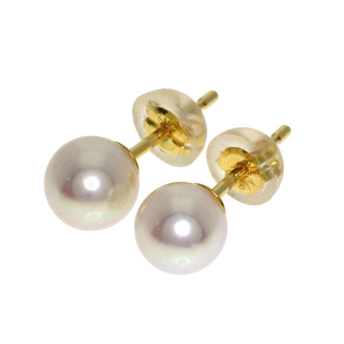 TASAKI Pearl Pearl earring K18 Yellow Gold Ladies [Used]