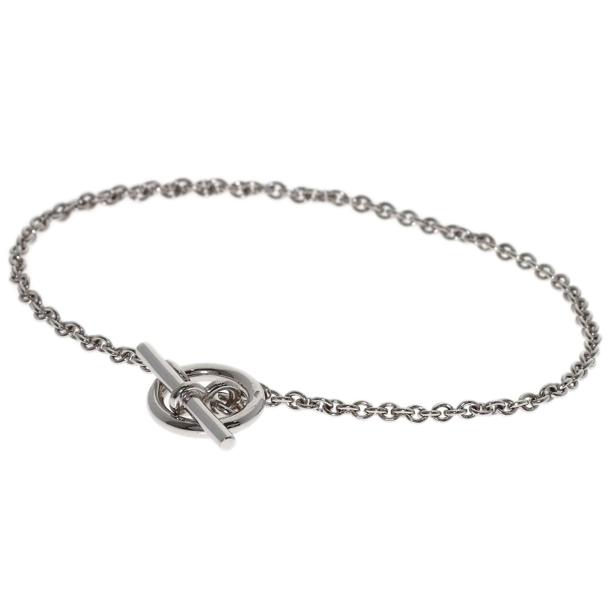 HERMES Echappé Glenan Bracelet K18 White Gold Ladies [Used]