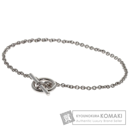 HERMES Echappé Glenan Bracelet K18 White Gold Ladies [Used]