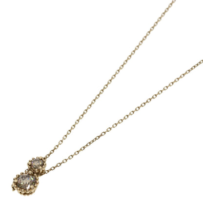 Kashikey Brown　Diamond Necklace K18BG Ladies [Used]