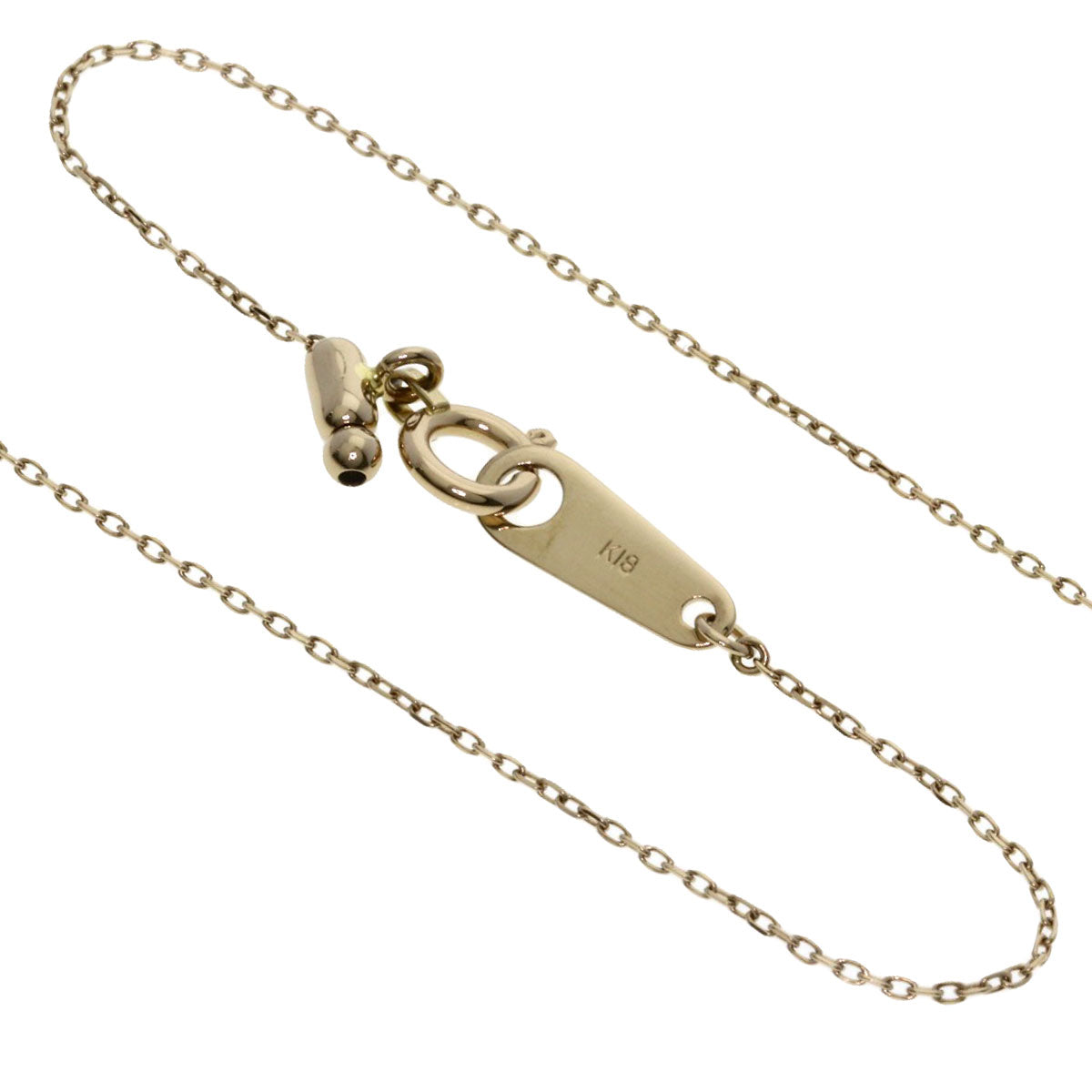 Kashikey Brown　Diamond Necklace K18BG Ladies [Used]
