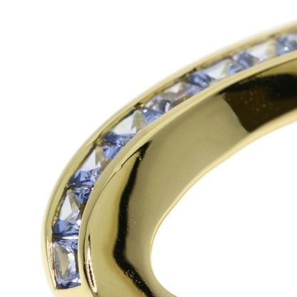 Jeunet Blue sapphire Pendant top K18 Yellow Gold Ladies [Used]