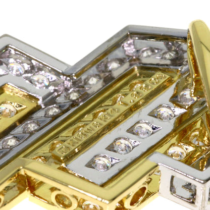 MIKIMOTO Diamond Obi closure K18 White Gold K14 Yellow GoldLadies [Used]