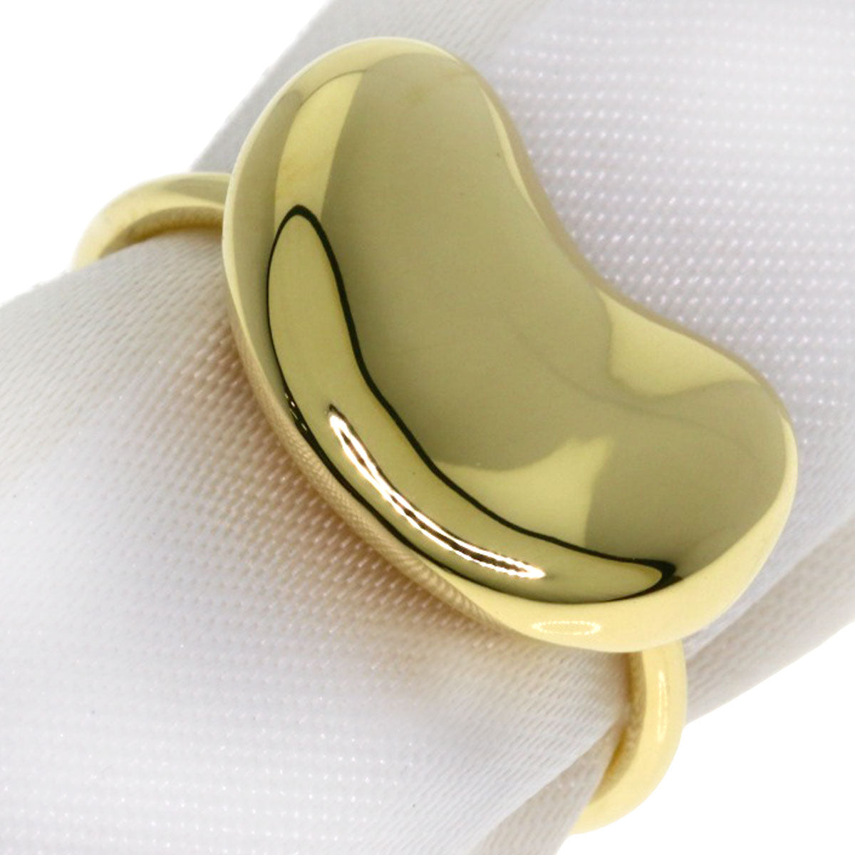 TIFFANY&Co. Bean Ring K18 Yellow Gold Ladies [Used]