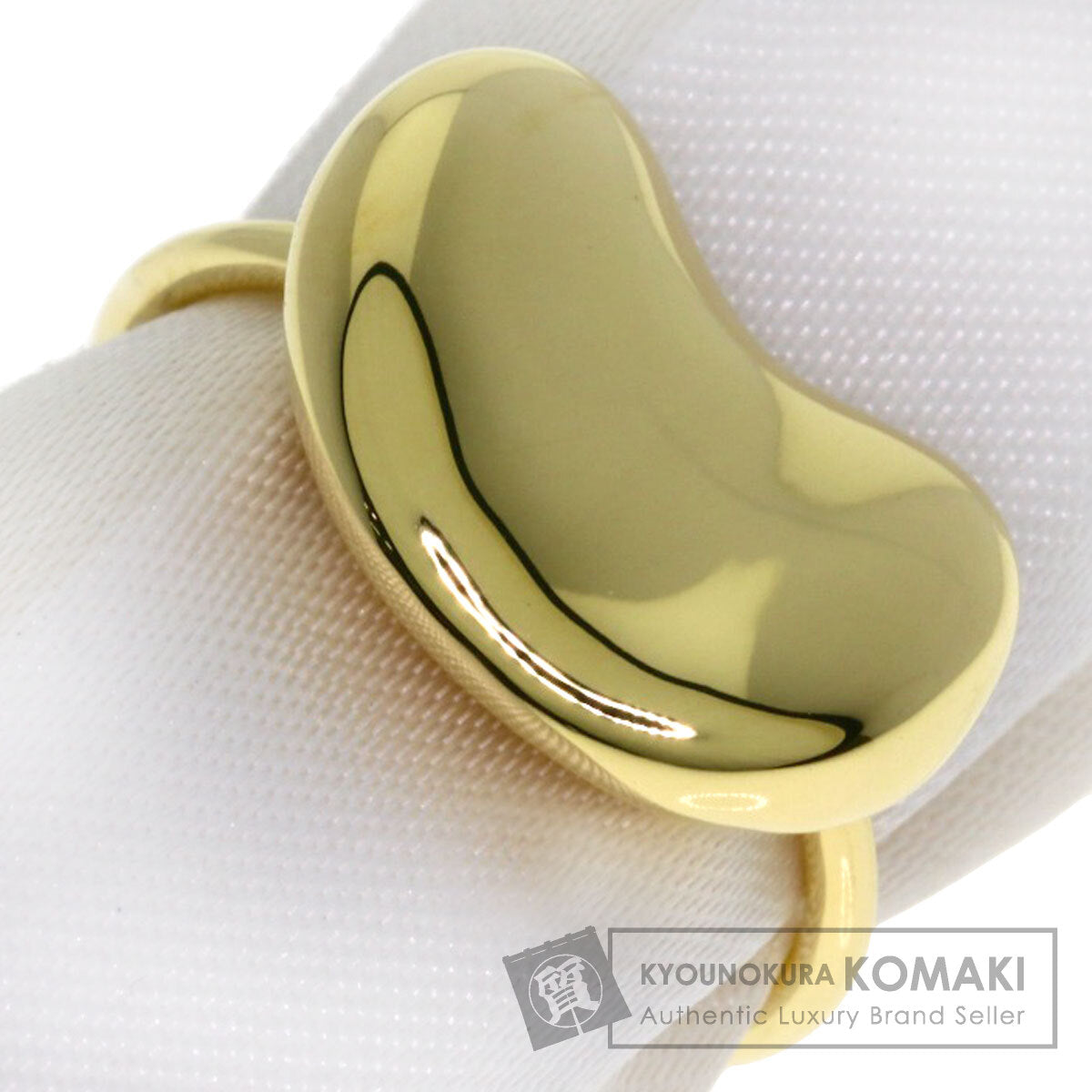 TIFFANY&Co. Bean Ring K18 Yellow Gold Ladies [Used]