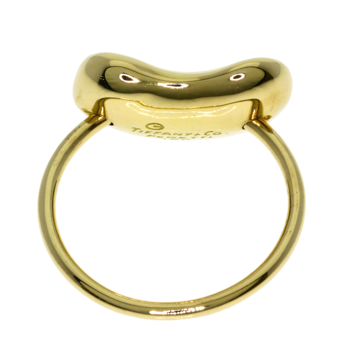 TIFFANY&Co. Bean Ring K18 Yellow Gold Ladies [Used]