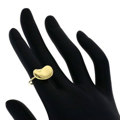 TIFFANY&Co. Bean Ring K18 Yellow Gold Ladies [Used]