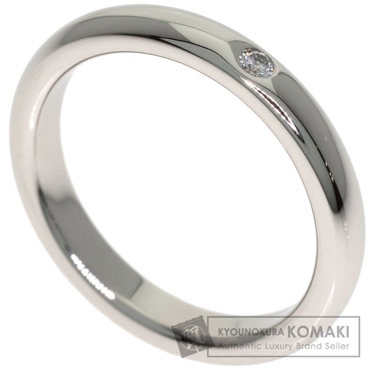 TIFFANY&Co. Wedding 1P Diamond Ring Platinum PT950 Ladies [Used]