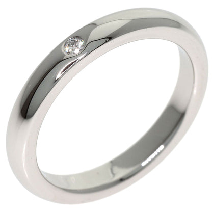 TIFFANY&Co. Wedding 1P Diamond Ring Platinum PT950 Ladies [Used]
