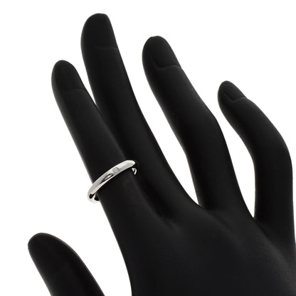 TIFFANY&Co. Wedding 1P Diamond Ring Platinum PT950 Ladies [Used]