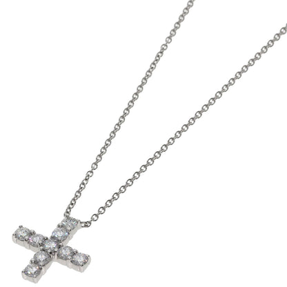 HARRY WINSTON Minicross Diamond Necklace Platinum PT950 Ladies [Used]