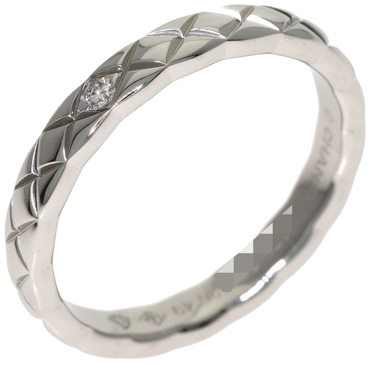 CHANEL Coco Crush 1P Diamond #49 Ring Platinum PT950 Ladies [Used]