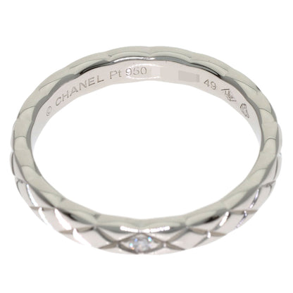 CHANEL Coco Crush 1P Diamond #49 Ring Platinum PT950 Ladies [Used]