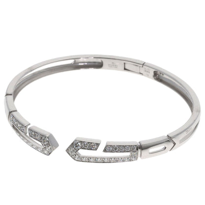 GUCCI Diamond #16 Bracelet K18 White Gold Ladies [Used]
