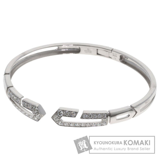 GUCCI Diamond #16 Bracelet K18 White Gold Ladies [Used]