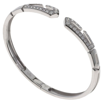 GUCCI Diamond #16 Bracelet K18 White Gold Ladies [Used]