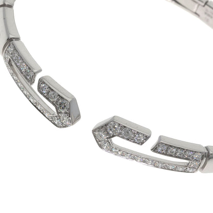 GUCCI Diamond #16 Bracelet K18 White Gold Ladies [Used]